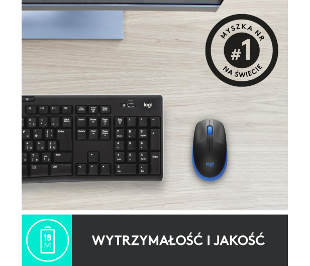 LOGITECH M190 Blue 910-005907 - 591050 - zdjęcie 9